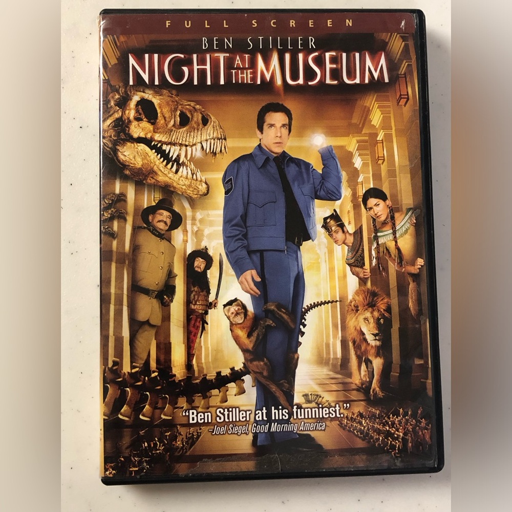 ⭐️Five $5 items for $15⭐️ Night at the Museum DVD